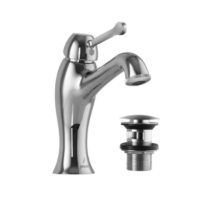 Immagine di Miscelatore monocomando per lavabo con piletta click-clack - cromo