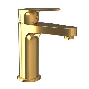 Immagine di Miscelatore monoforo lavabo - Oro lucido