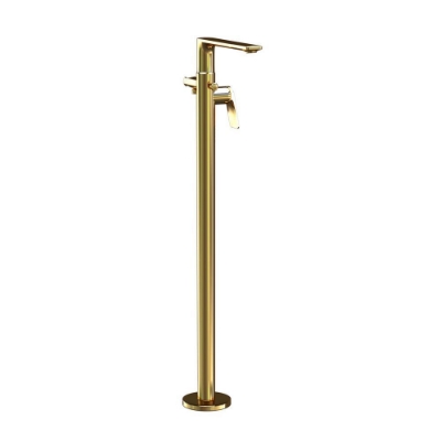 Immagine di Parti esterne per colonna vasca freestanding - Oro lucido PVD