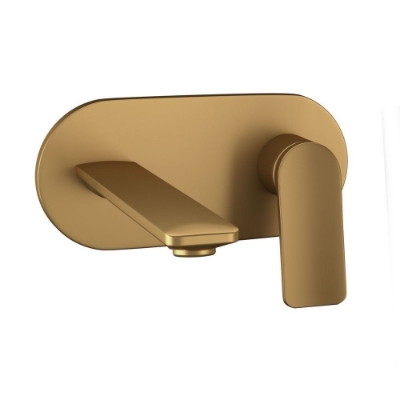 Immagine di Parti esposte della valvola manuale monocomando built-in da incasso - Oro opaco PVD