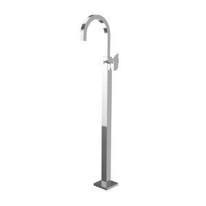 Immagine di Exposed Parts of Floor Mounted Single Lever Bath Mixer - Chrome