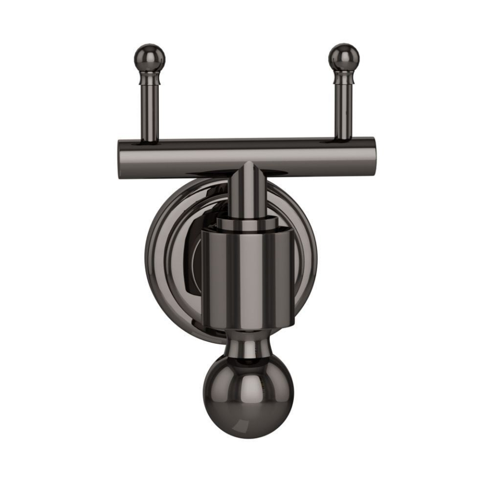 Picture of Double Robe Hook - Black Chrome