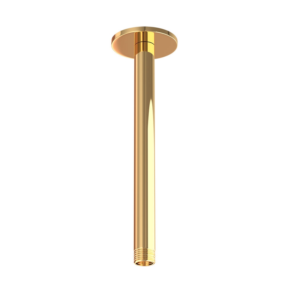 Picture of BRACCIO DOCCIA TONDO A SOFFITTO - ORO AURICO