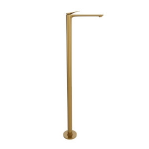Picture of Floor Mounted Single Lever Basin Mixer - Gold Bright PVD