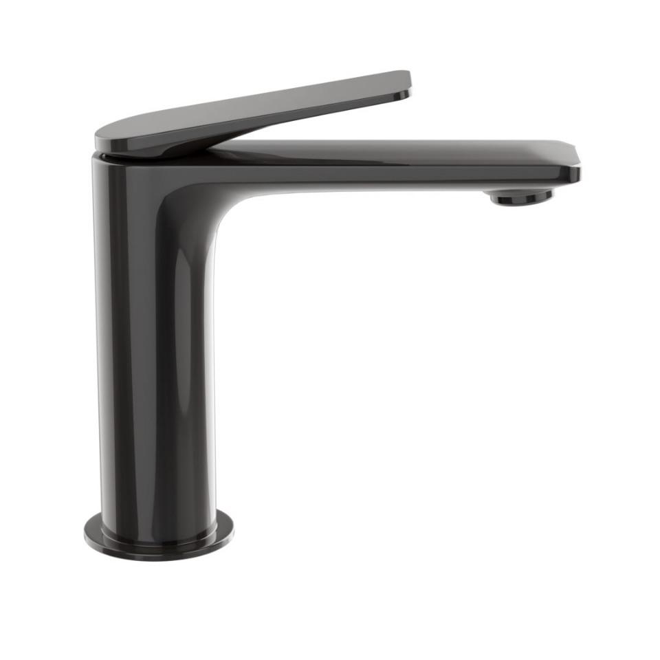 Picture of Miscelatore monocomando per lavabo - Cromo nero