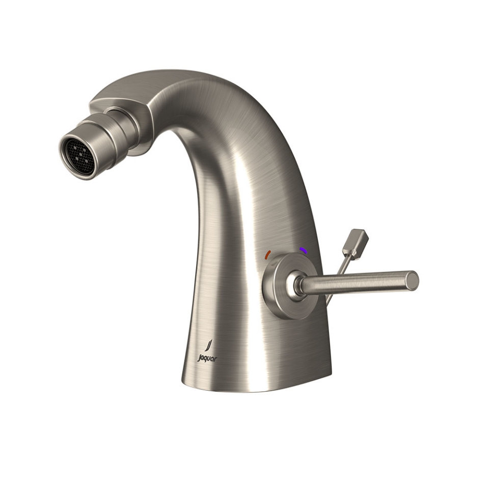 Picture of Miscelatore monoforo per bidet con scarico automatico - Acciaio inox