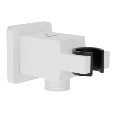 Picture of Square Wall Outlet - White Matt