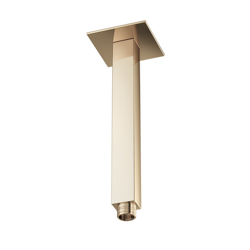 Picture of BRACCIO DOCCIA QUADRATO A SOFFITTO - ORO AURICO