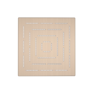 Picture of Square Shape Maze Overhead Shower - Gold Dust