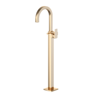 Immagine di Parti esterne per colonna vasca freestanding - Oro