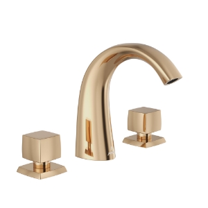 Picture of 3 hole Basin Mixer - Auric Gold