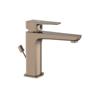 Picture of Single Lever Basin Mixer with Popup Waste - Gold Dust