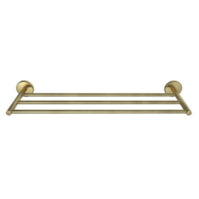 Immagine di Rack porta asciugamani L 600 mm - Bronzo antico