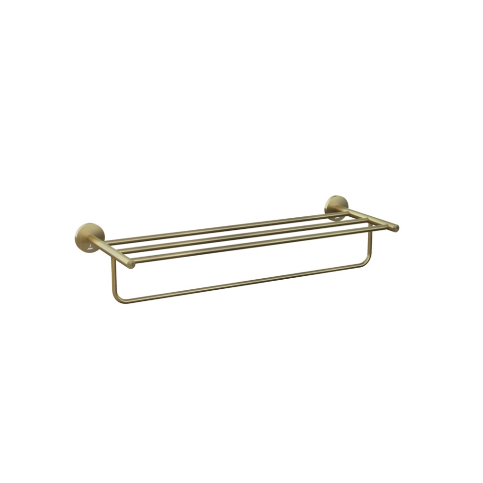 Picture of Rack porta asciugamani L 600 mm - Bronzo antico