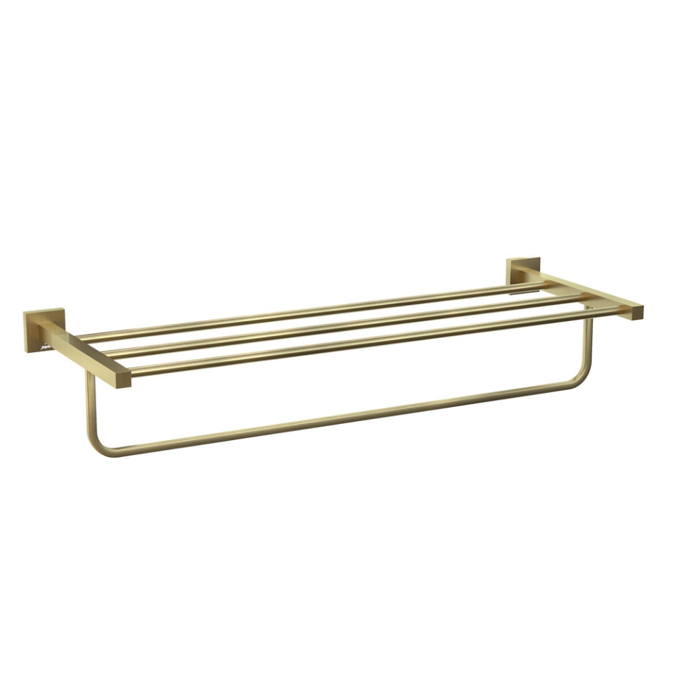 Picture of Rack porta asciugamani L 600 mm - Bronzo antico