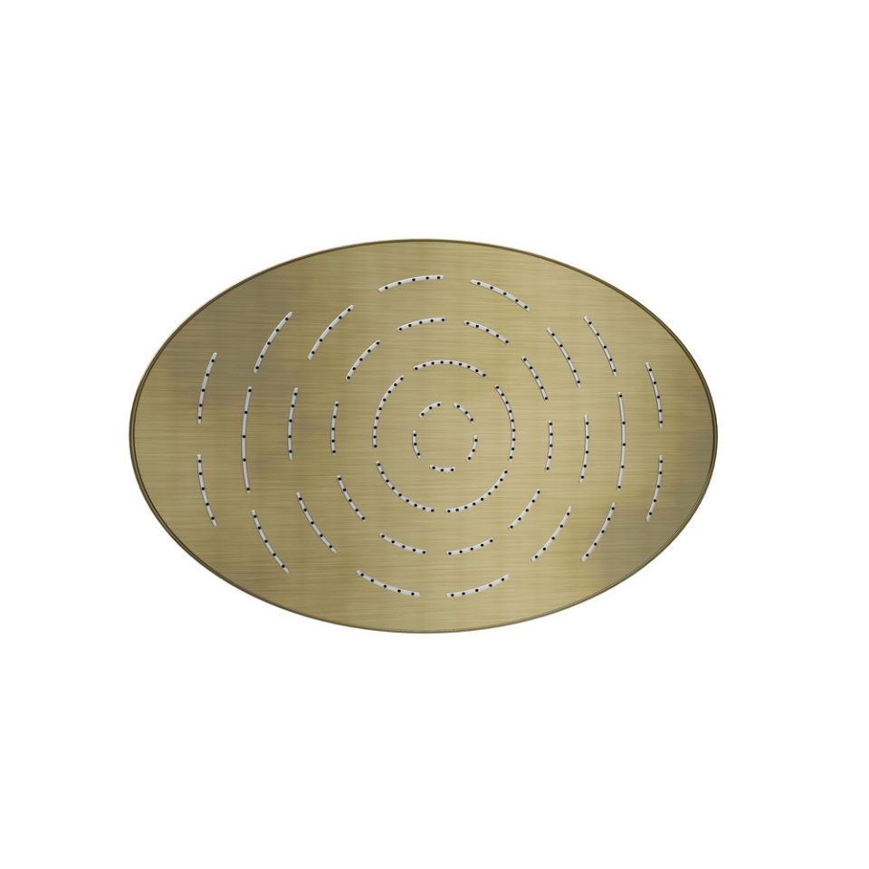 Picture of Soffione doccia monofunzione ovale Maze - Bronzo antico