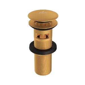 Immagine di Piletta lavabo click-clack - Oro opaco PVD