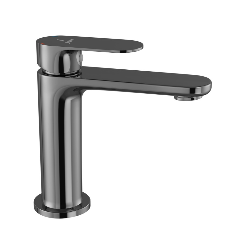 Picture of Miscelatore monocomando per lavabo - Cromo nero