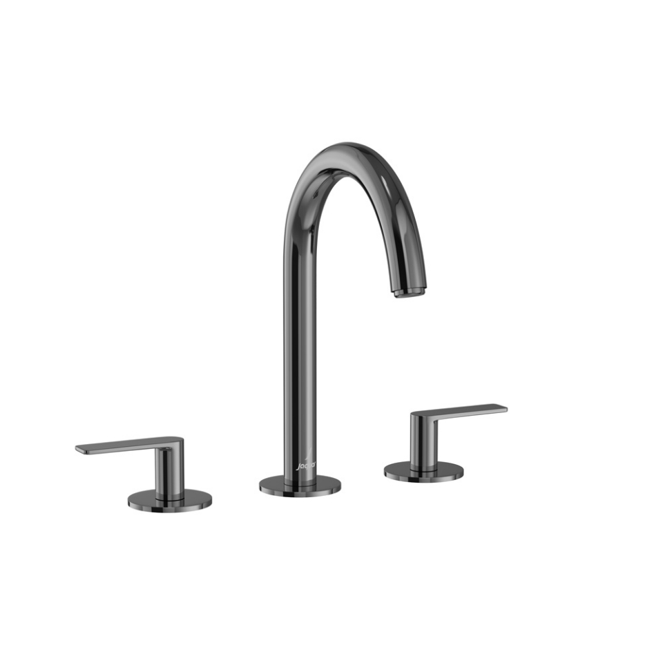 Picture of Gruppo lavabo 3 fori - Cromo nero