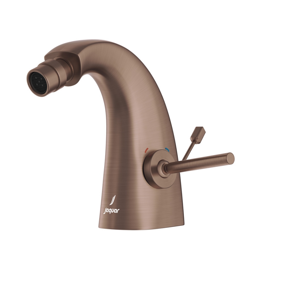 Picture of Miscelatore monoforo per bidet con scarico automatico - Rame antico